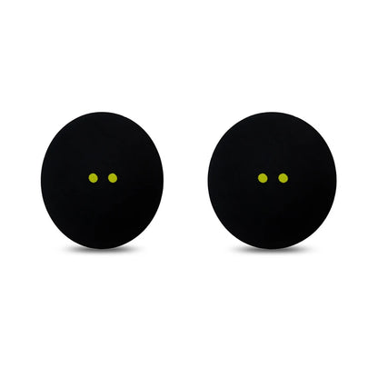 2 Pcs/ 4Pcs Rubber Squash Ball Double Yellow Point Squash Balls Training Speed Sports Rubber Bola Squash Ball Dot Squash Bola