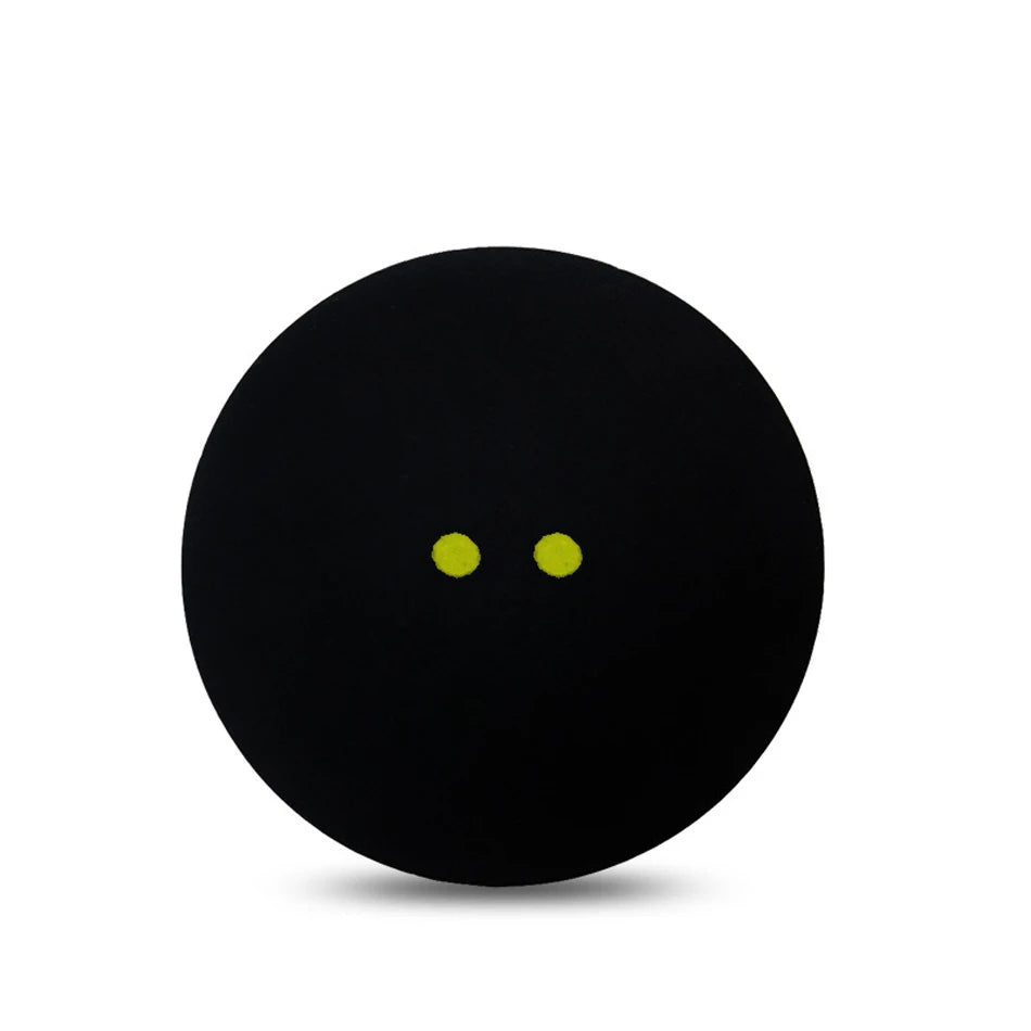 2 Pcs/ 4Pcs Rubber Squash Ball Double Yellow Point Squash Balls Training Speed Sports Rubber Bola Squash Ball Dot Squash Bola